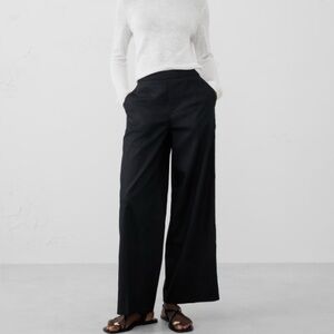Banana Republic | Hayden wide leg pull-on linen blend pants